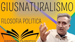 Filosofia politica giusnaturalismo [upl. by Anstice]