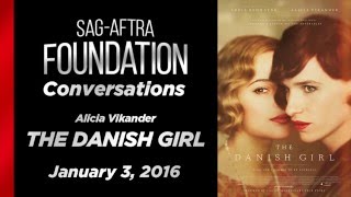 Conversations with Alicia Vikander of THE DANISH GIRL [upl. by Eenet]