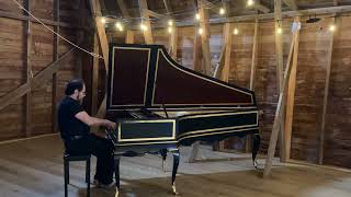 French double manual harpsichord by Anderson Dupree [upl. by Trudnak]