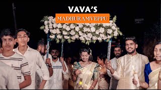 Wedding Eve  Vavas Madhuramveppu Ceremony  Kerala Christian Tradition  Madhuramveppu [upl. by Nosnevets578]