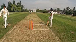 Horton House CC  Under 17 v Overstone Park CC  Under 17 Overstone Batting [upl. by Grieve]