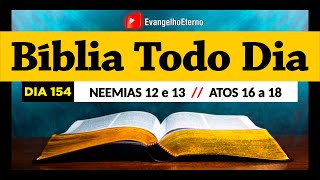 LEIA A BÍBLIA TODO O DIA 📖 dia154 🔴 leituradabíblia palavradedeus [upl. by Giralda]