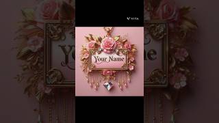 Beautiful white colour name letter for you ❤️❤️❤️❤️❤️shortsviralvideo [upl. by Marentic]