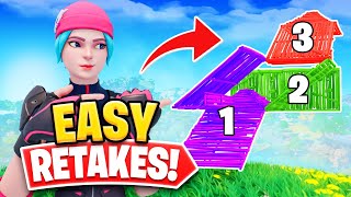 The BEST High Ground Retakes For Beginners EASY RETAKE TUTORIAL  Fortnite Tips amp Tricks [upl. by Laris]