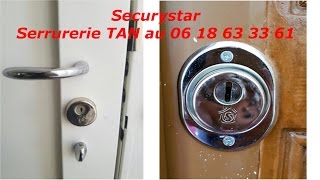 Tutoriel  comment changer le cylindre dune serrure Securystar [upl. by Derag]