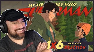 THIS WAS PERFECT ❤️ My Adventures With Superman  1x6  First Watch  REACTION [upl. by Nivrem158]