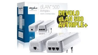 Devolo dLAN 500 AVTriple Network Starter Kit [upl. by Sal]