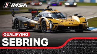 2024 Mobil 1 Twelve Hours of Sebring  Qualifying  WeatherTech SportsCar Championship  Sebring FL [upl. by Enenaj]