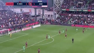 FC Metz vs SaintEtienne 22 Ibrahima Wadji late goal in extra time earn draw Match recap [upl. by Namajneb778]