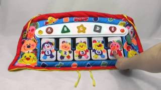 210 FISHER PRICE PIANINKO ZAWIESZKA POZYTYWKA [upl. by Rednasxela481]