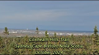 Coxheath Hills  Greater Sydney Cape Breton Nova Scotia  October 2024 [upl. by Necila189]