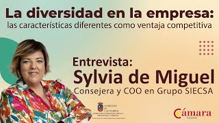 La Diversidad en la empresa  Entrevista a Sylvia de Miguel [upl. by Huesman]