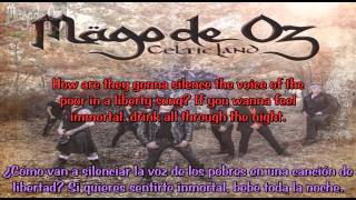 03 Mägo de Oz  Pagan Party Letra Lyrics Traducida [upl. by Emelita521]