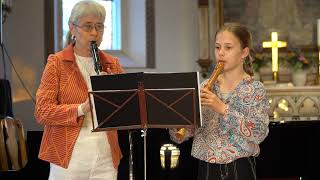 Gracieusement amp Musette performed by Xenia Stilund Nielsen Alto Recorder [upl. by Aceissej445]