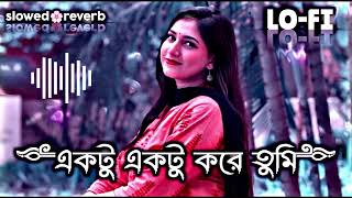 Ektu Ektu Kore Tumi Slowed Reverb Lofi Music একটু একটু করে তুমি Lofi Music Slowed Reverb ff [upl. by Gainer489]