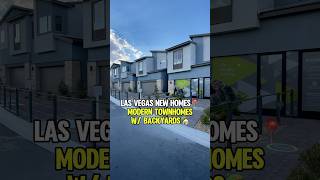 Modern New Townhomes For Sale in Las Vegas at Crestview by TriPointe Homes [upl. by Dnilazor]