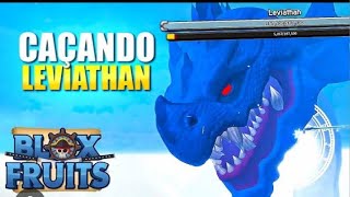 CAÇANDO LEVIATHAN BLOX FRUITS [upl. by Leveridge179]