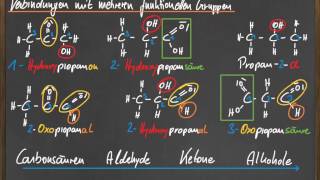 10 mehrfunktionelle Verbindungen und deren Benennung [upl. by Aihtennek]