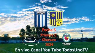 Victoriano Arenas vs Central Ballester  Primera C  Clausura 2024  Fecha 5 [upl. by Frans]