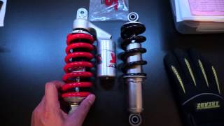 2014 Honda Grom YSS Stage 2 shock installed [upl. by Stearne]