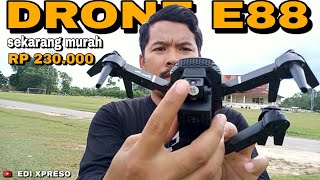 DRONE E88 sekarang cuman Rp 230000 doang [upl. by Sorel]