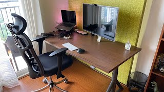 IKEA IDASEN SitStand Desk  Unboxing amp Full Assembly [upl. by Madison]