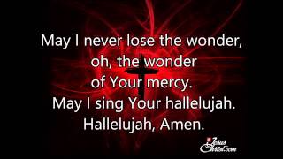 Mercy by Matt Redman with lyrics [upl. by Maxfield]