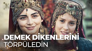 Begüm Hatun Bala Hatun ile iyi geçinmeye çalışıyor  Kuruluş Osman 170 Bölüm [upl. by Ylirama]