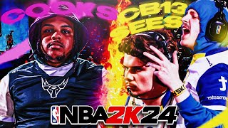 1 PRO AM PG IS BACK NBA2K24 COMP PROAM 1000 WAGER VS CB13 AND SUPERSEESE NBA 2KLEAGUE CHAMPION [upl. by Eniortna523]