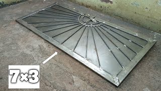 Iron Door  Must Try This Door Design For Your Home  Darwaja Kaise Banta Hai  Iron Door Design [upl. by Yanarp773]