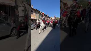 Fanfara dei Carabinieri a Cavallo a Canale Monterano [upl. by Nesyrb]