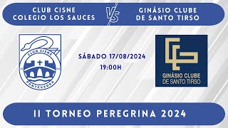 Club Cisne Colegio Los Sauces vs Ginásio Clube Santo Tirso [upl. by Ahsennek]