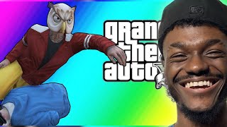 GTA5  Nostalgia Session Car Roulette 2 Sleeping Gas Races and Stupid Stunt Jumps Reaction [upl. by Gena916]