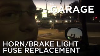 The Garage  Replacing the Miata HornBrake Light Fuse [upl. by Isleana]