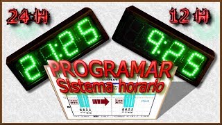 ✅ Programar sistema horario 1224 assembler  JRPM [upl. by Ennovihs687]