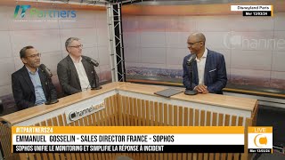 Interview dEmmanuel Gosselin et LoupFred de Regent de Sophos sur ITPartners 2024 [upl. by Aniweta]