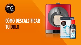 Cómo descalcificar tu cafetera manual Oblo  NESCAFÉ Dolce Gusto [upl. by Riccio799]