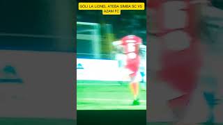 GOLI la Lionel ATEBA Simba Sc vs Azam Fc simbasc yanga yangasc yangaleo yangatv yangascmedia [upl. by Godbeare]