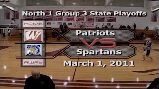 2011 Wayne Hills vs Paramus St Playoff Girls Basketball [upl. by Elatsyrk]