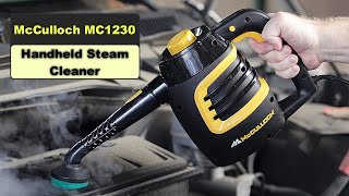 Best Steam Cleaner  McCulloch MC1230 Handheld Steam Cleaner [upl. by Irah]