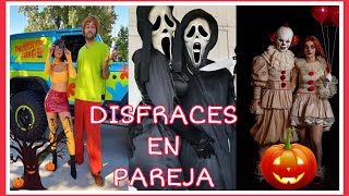 Disfraces para Halloween parejas 2022 Halloween costumes ideas 2022🎃 [upl. by Neetsyrk641]