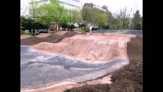 Haggerston Park BMX Track Hackney London [upl. by Bleier]