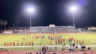 TWHS Marching Band amp Color GuardHalftime 91324 [upl. by Anitsugua360]