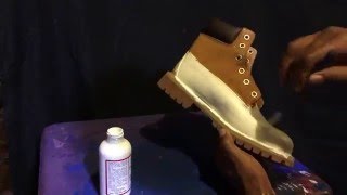 DIY HOW TO CUSTOMIZE TIMBERLAND BOOTS [upl. by Olivette710]