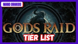 GODS RAID  MINHA TIER LIST [upl. by Nolly]