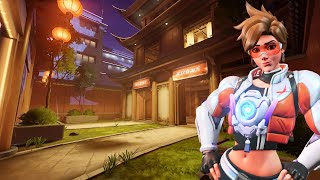 Overwatch 2  Tracer Gameplay No Commentary [upl. by Nylcaj]