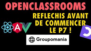 Openclassrooms  Quel framework choisir pour le Projet 7 [upl. by Mosby]