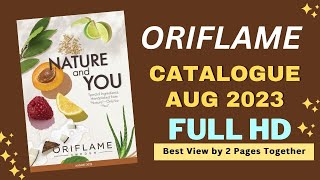 Oriflame Catalogue August 2023 [upl. by Stanislaus]