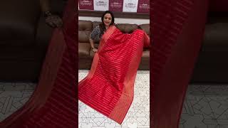 Semi Banarasi sarees collections for booking visits [upl. by Adolfo329]