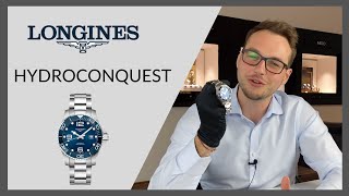 LONGINES HydroConquest  Handson  Juwelier ALTHERR  Köln [upl. by Oiramaj]